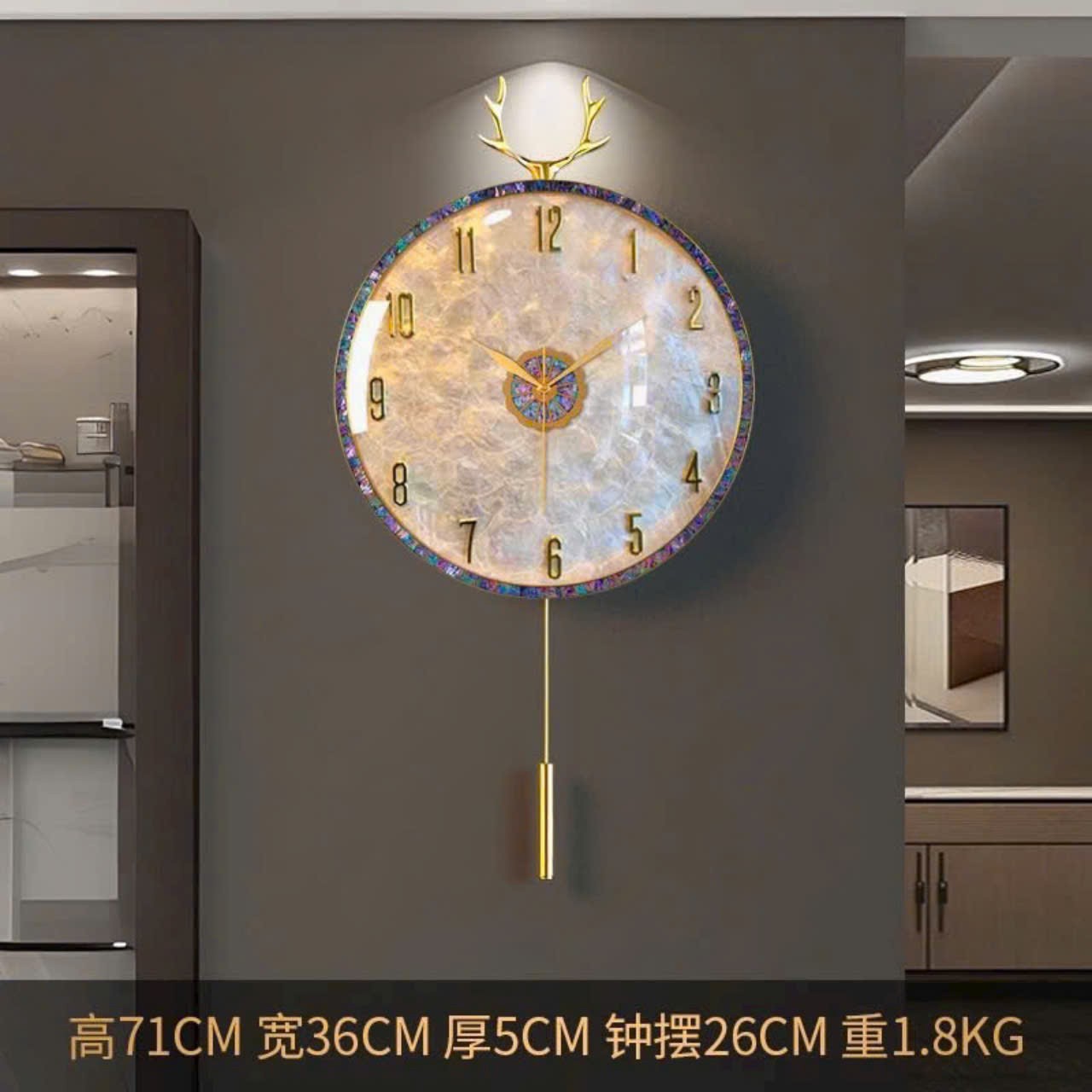Đồng hồ decor CC 0028